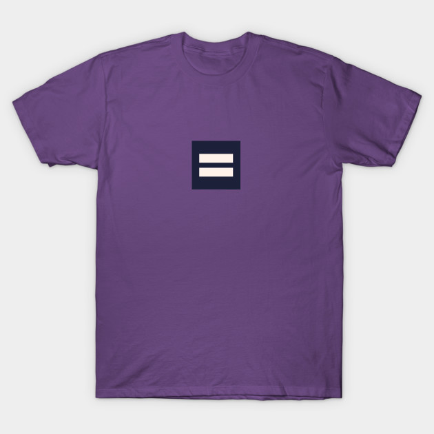 Solid Purple Equality T-shirt
